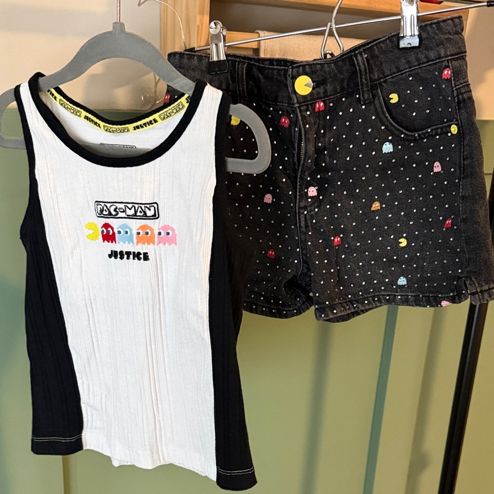 Pac-Man Tank Top and Shorts Set